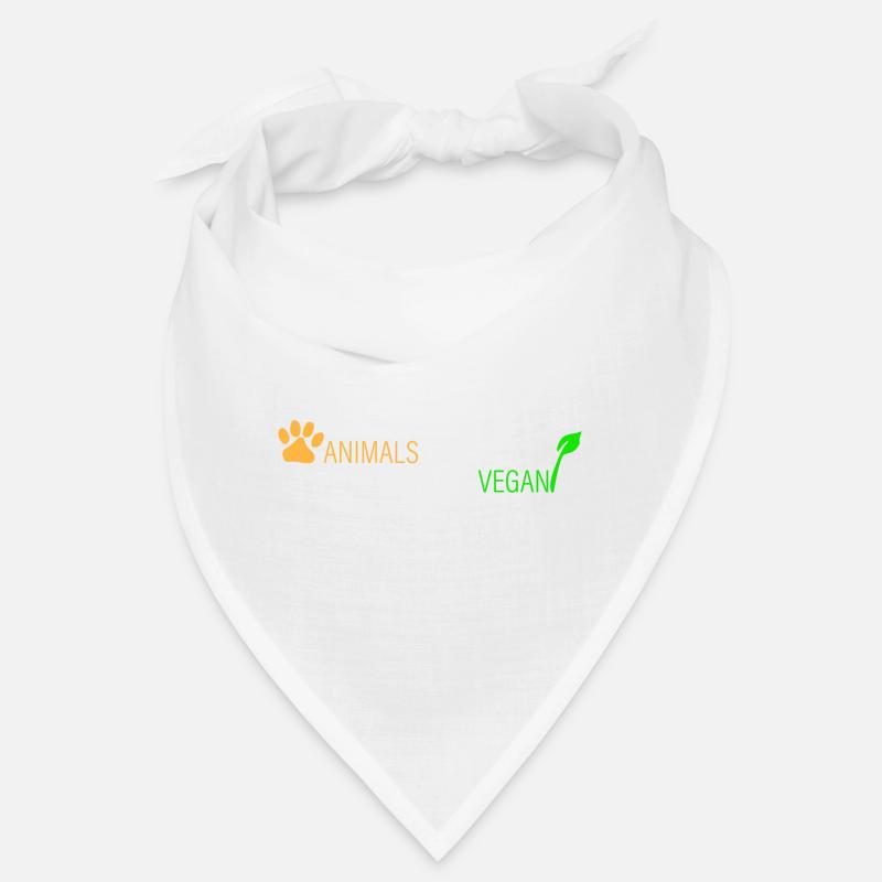 Les animaux m’aiment - Je suis végétalien Bandana