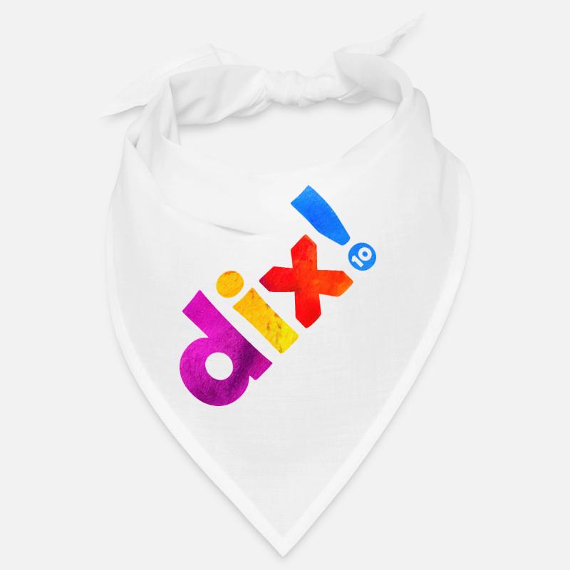 DIX 10 ANS 10E ANNIVERSAIRE Bandana