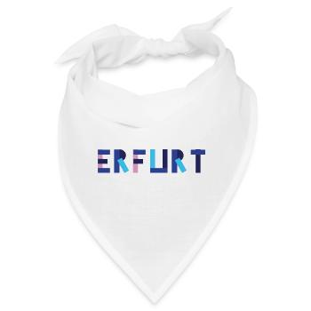 Erfurt Geometrie - Bandana - Weiß - Vorne