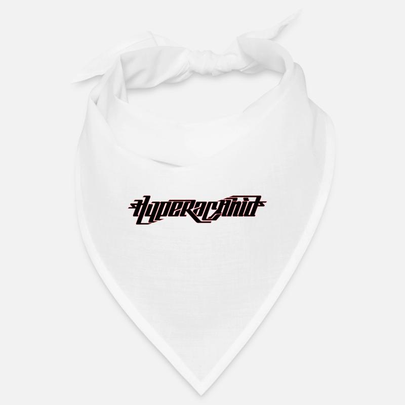 Hyperachnid typography Bandana