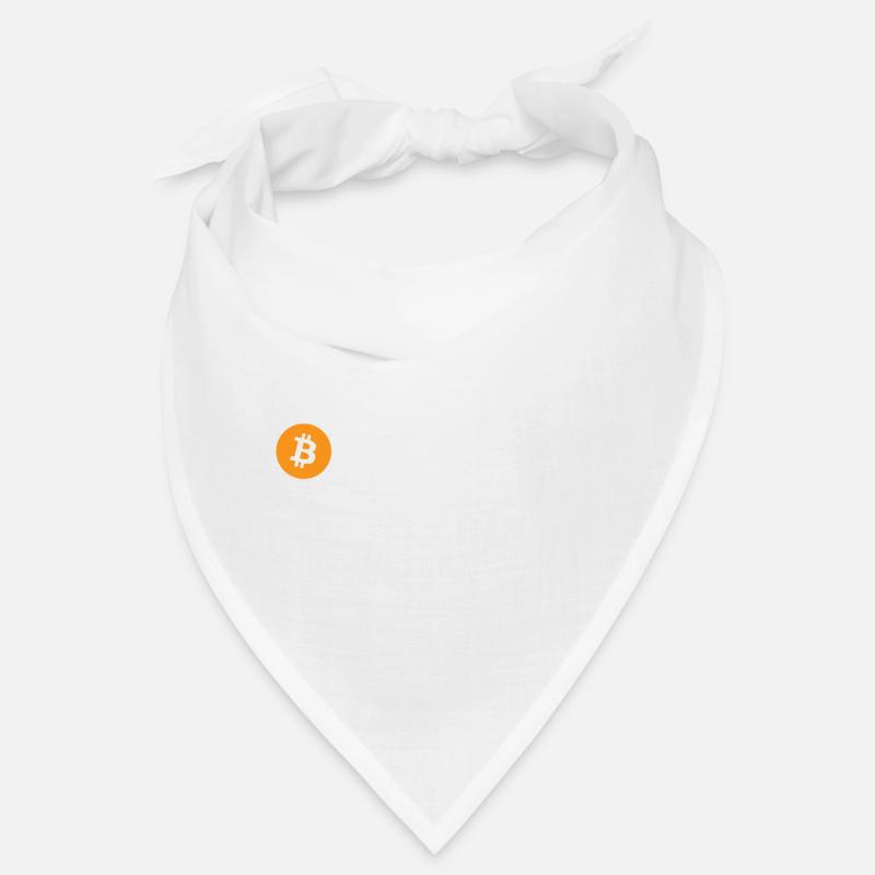 Bitcoin - Bandana - blanc