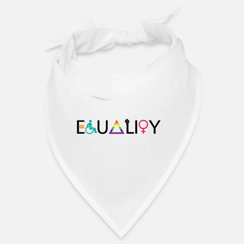 Equality LGBT Spruch Geschenk Pride Rechte Bandana
