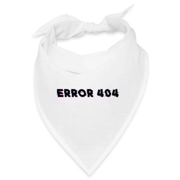 internet error 404 - Internet Fehler 404 - Bandana - Weiß - Vorne