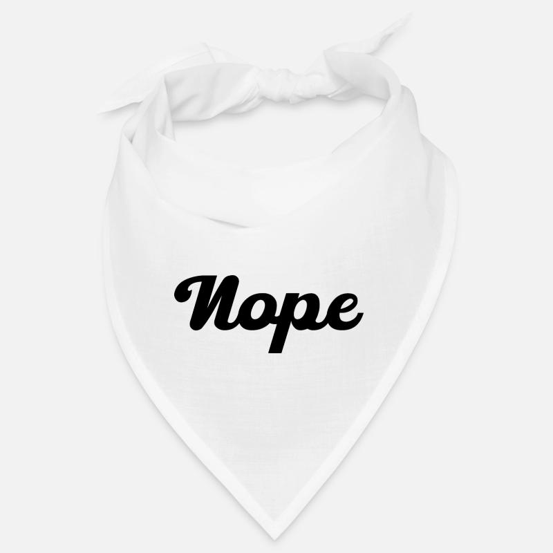 Nope Nein Bandana