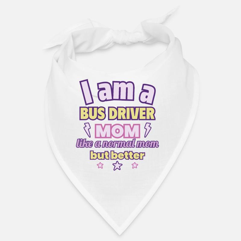 Busfahrerin-Mama, Muttertag Geschenk, Verkehr Bandana