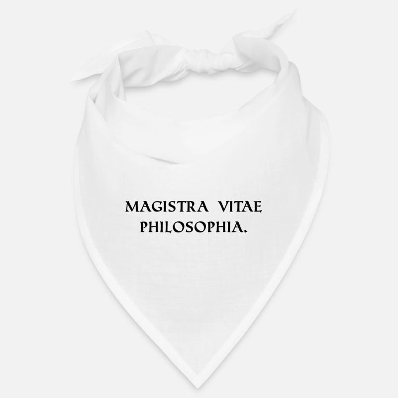 la philosophie est le professeur noir Bandana
