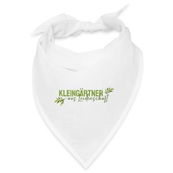 Kleingärtner aus Leidenschaft - Bandana - Weiß - Vorne