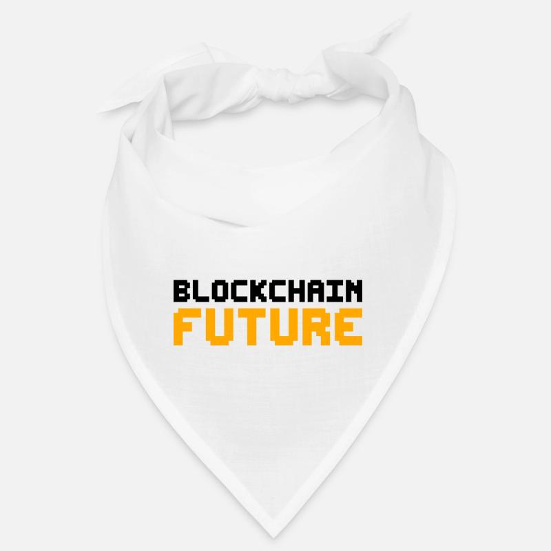 Blockchain Pixel Cryptocurrency Bitcoin Bandana