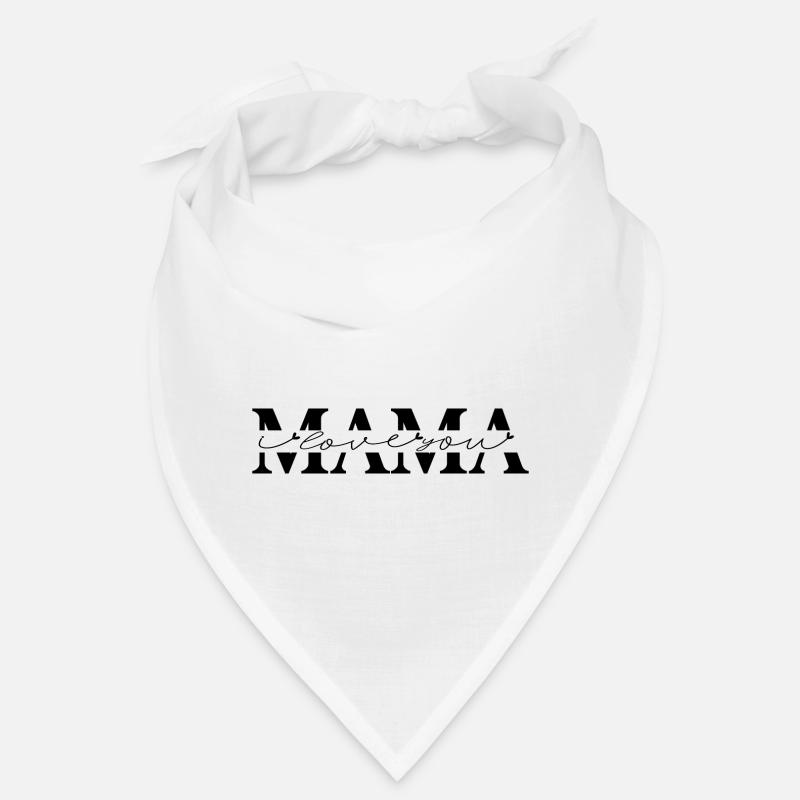 Mama - I Love You Elternliebe Mutter Bandana