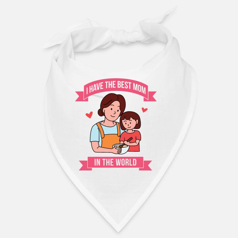 Muttertag Best Mom Design Bandana