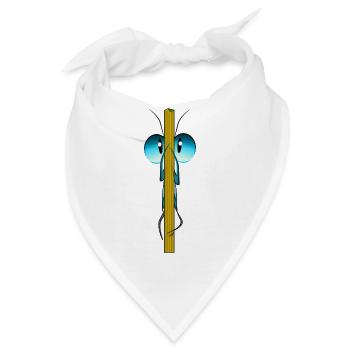 Insekt - Bandana - Weiß - Vorne