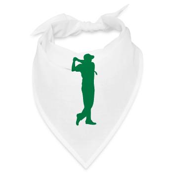 Golfschwung Spieler Spieler 210 - Bandana - Weiß - Vorne