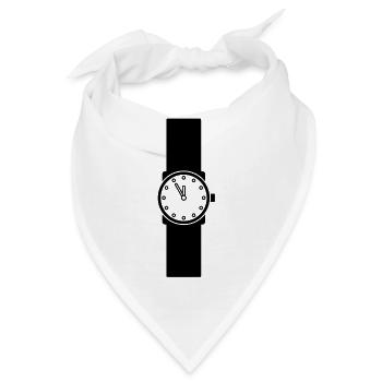 wristwatch - Bandana - Weiß - Vorne