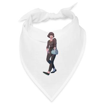 Anna - Bandana - Weiß - Vorne