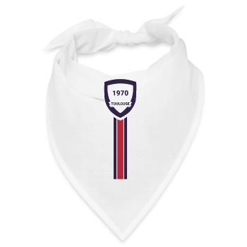 Fußballverein Toulouse - Bandana - Weiß - Vorne