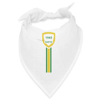 Fußballverein Nantes - Bandana - Weiß - Vorne