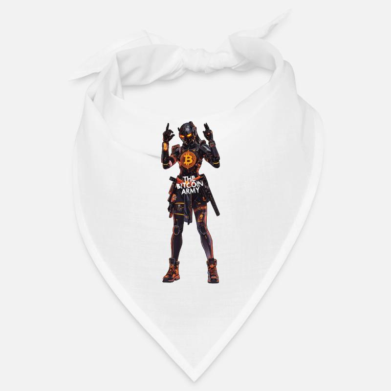 Bitcoin Bazooka - The Bitcoin Army - Samurai 04 Bandana