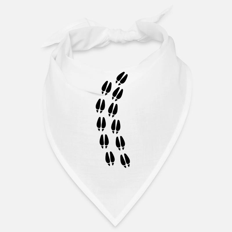 Empreinte de sabot de cerf Bandana