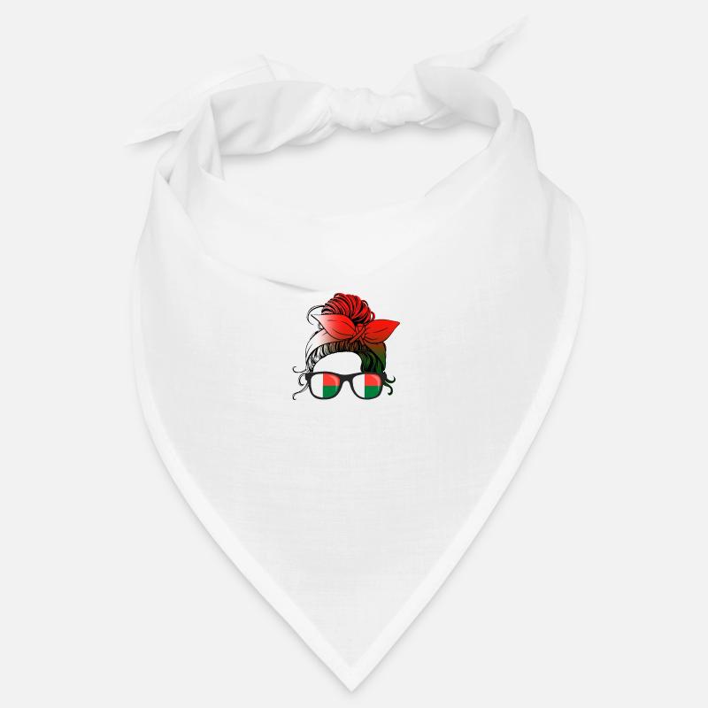 Madagascar - Bandana - blanc
