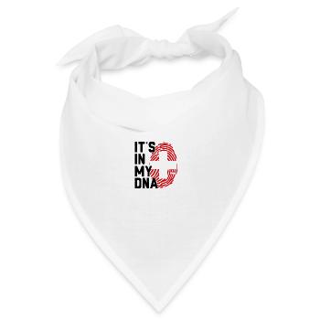Schweiz Schweizer Fahne Fanshirt Suisse Geschenk - Bandana - Weiß - Vorne