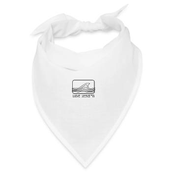 stylish surf fashion - Bandana - Weiß - Vorne