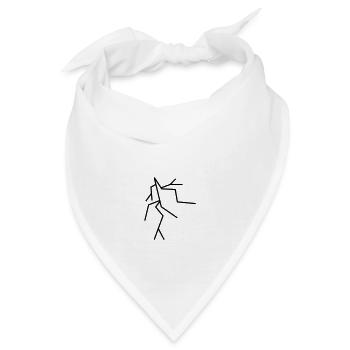 Blitz - Bandana - Weiß - Vorne