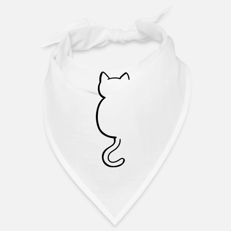 Cat silouette Bandana