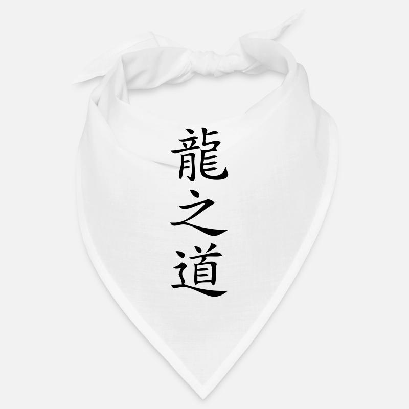 Weg des Drachen - Bandana - Weiß