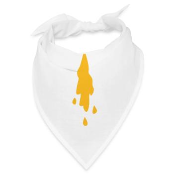 puke_shirt - Bandana - Weiß - Vorne