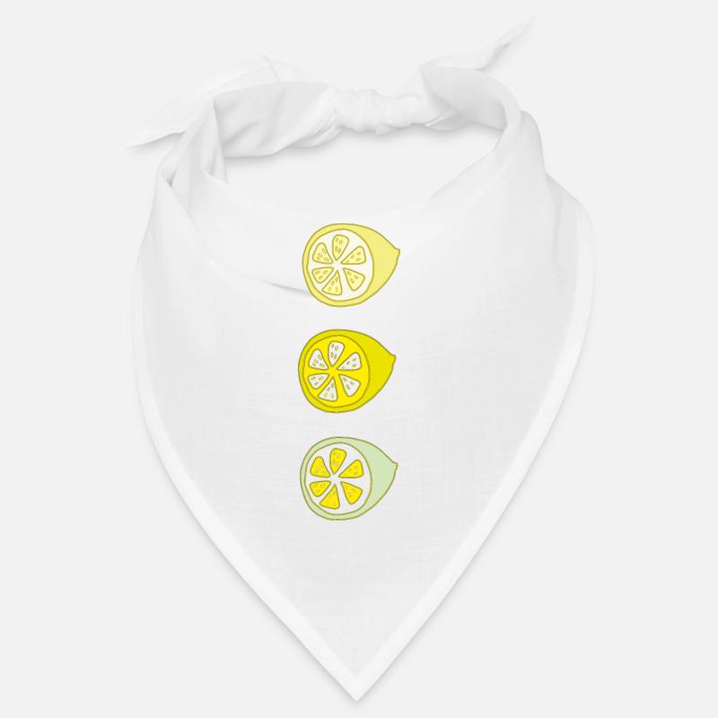 zitrone 3fach Bandana