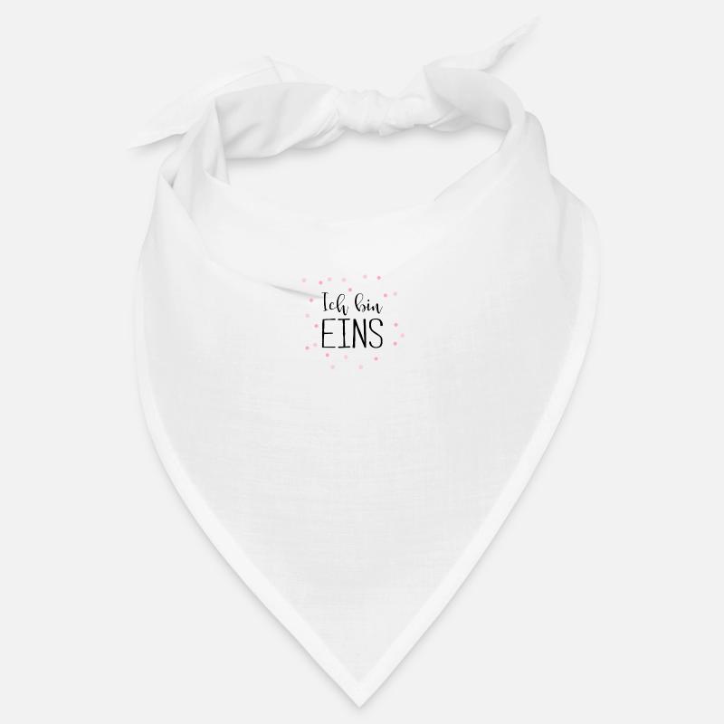 1. Geburtstag, eins, erster - Konfetti Bandana