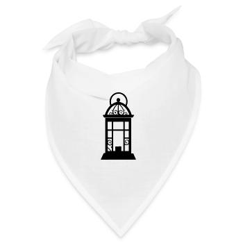 Laterne - Bandana - Weiß - Vorne