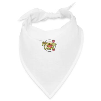 Atomic Love - Bandana - Weiß - Vorne