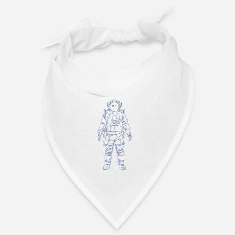 Astronaute avec visage clin d’œil - Dessin Bandana