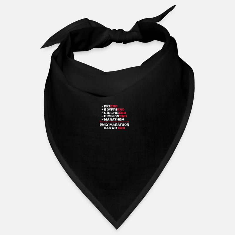 Only Marathon Has No End Marathonläufer Bandana