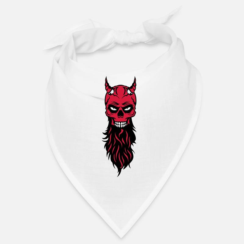 dead head hipster devil bearded beard fantasy luc Bandana