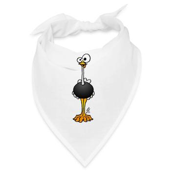 Strauß - Bandana - Weiß - Vorne