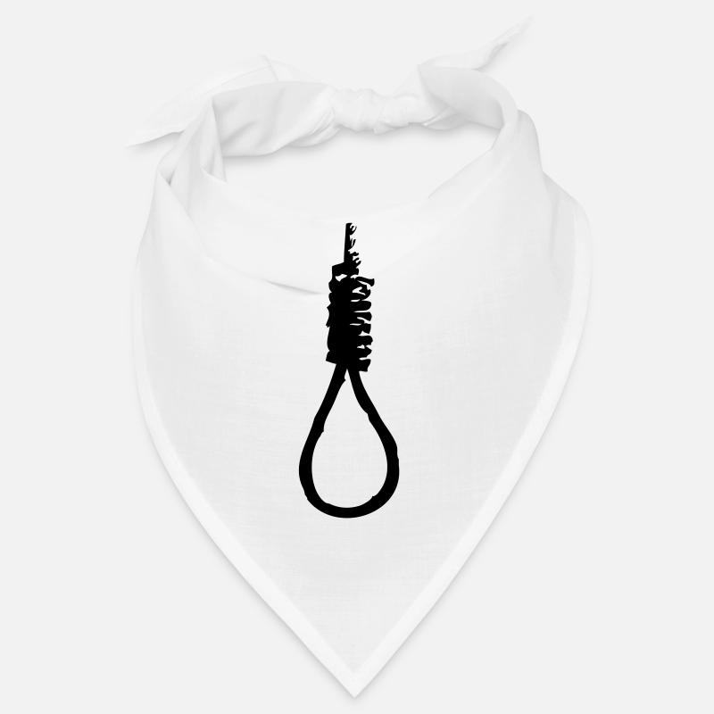 Schiebe Knoten hängenden Seil Bandana