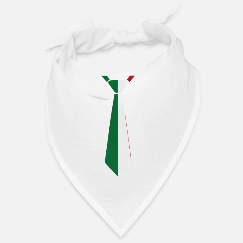 Cravate Italie – Conception du drapeau Bandana