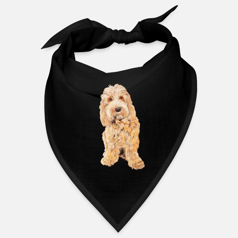 APRICOT BLONDE COCKAPOO - COCKAPOO DOG LOVER Bandana