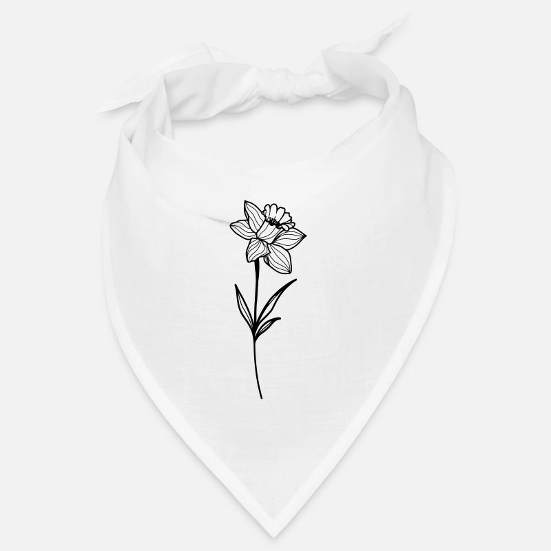 Narcisse, jonquille Bandana