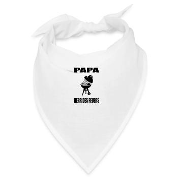 bbq - Bandana - Weiß - Vorne