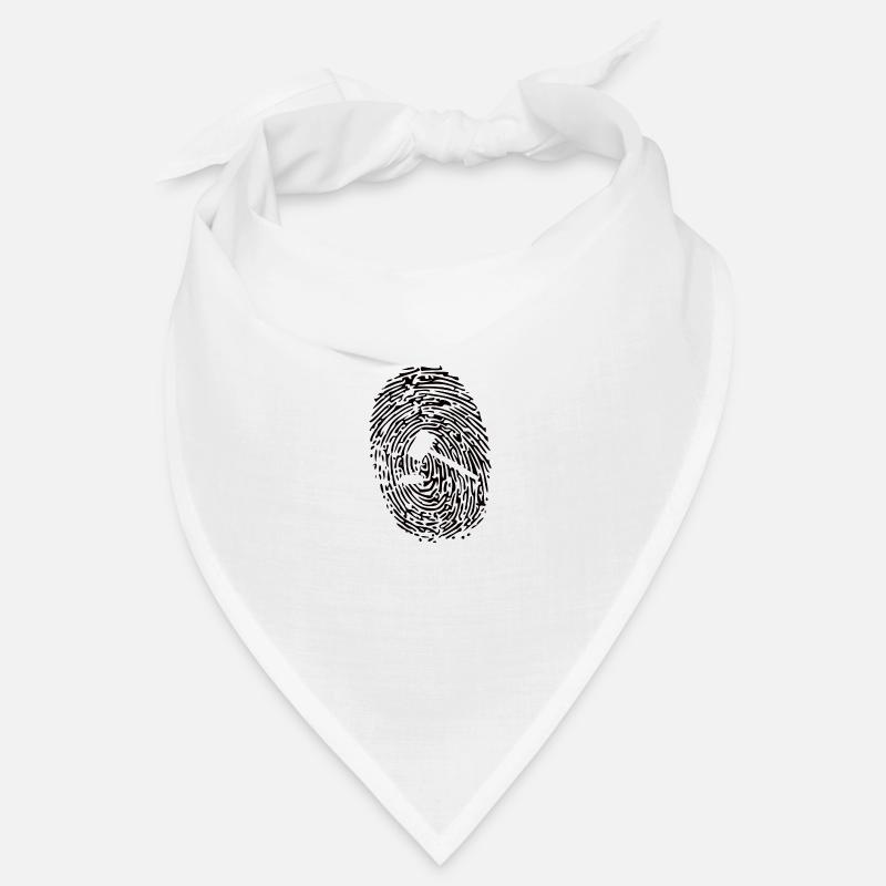 Avocat justice Empreinte digitale Bandana