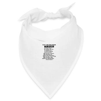 chat senioren - Bandana - Weiß - Vorne