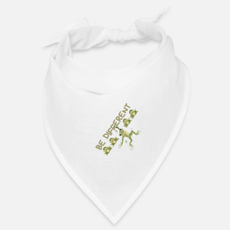BE DIFFERENT Frog Bandana