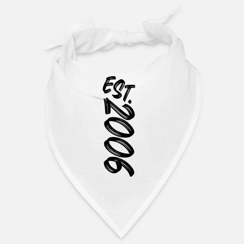 Est. 2006 - Established 2006 - Birthday Gift Bandana