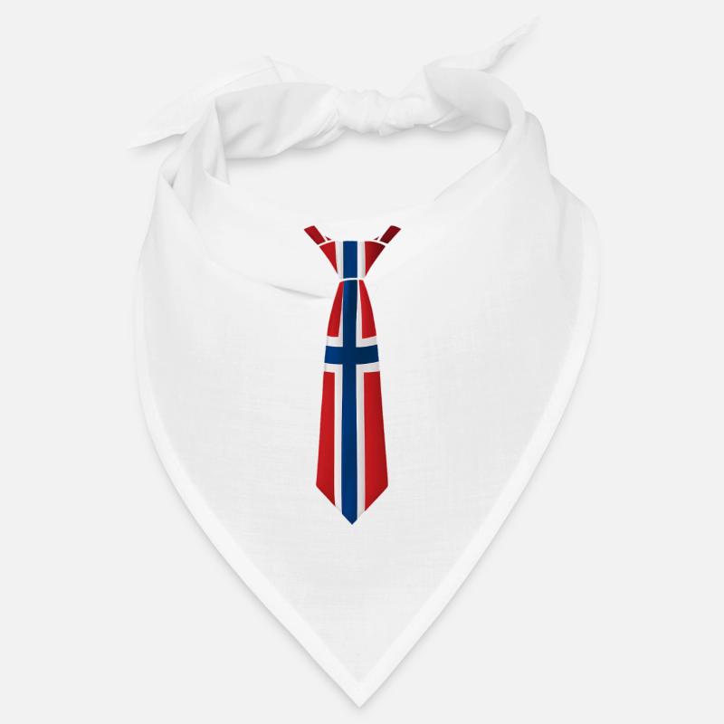 Cravate norvégienne – Conception du drapeau Bandana
