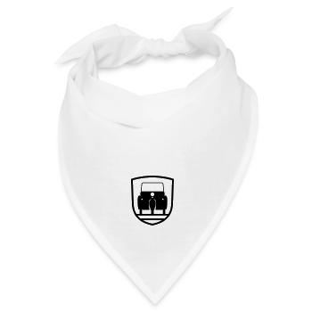 Krause Duo Emblem - Bandana - Weiß - Vorne