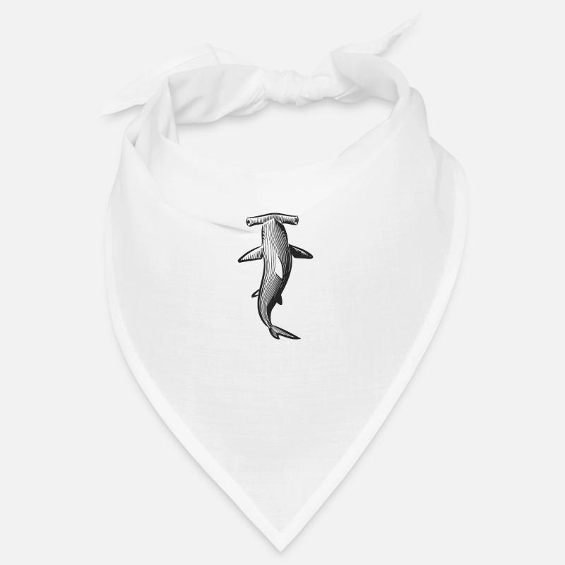Conception de requin marteau Bandana
