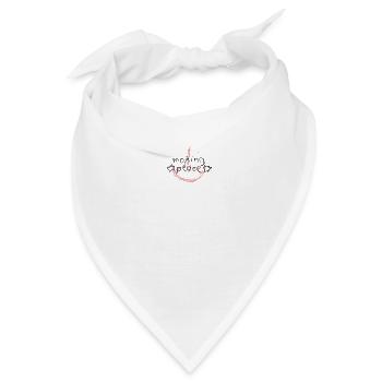Frieden - Bandana - Weiß - Vorne